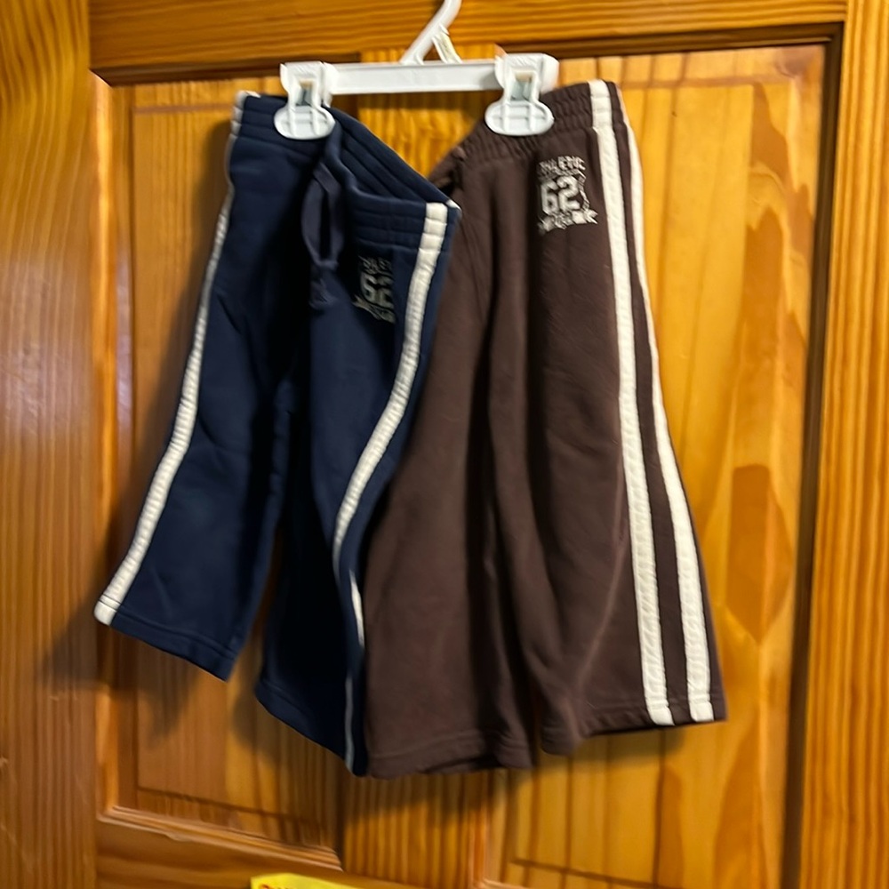 *2 pair!* Baby boy size 18 months sweatpants by jumping beans in brown and navy